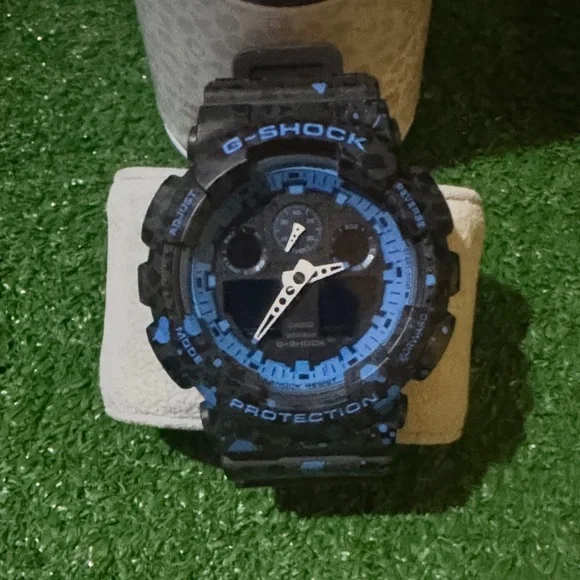 G-Shock STASH EDITION Dual-Tone Black and Blue Watch - Picture 2 of 6